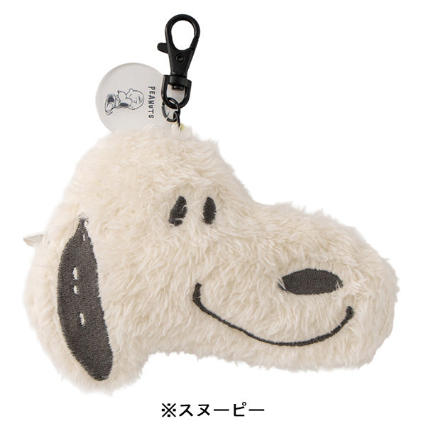スヌーピー フェイスポーチ (monokuro mate)