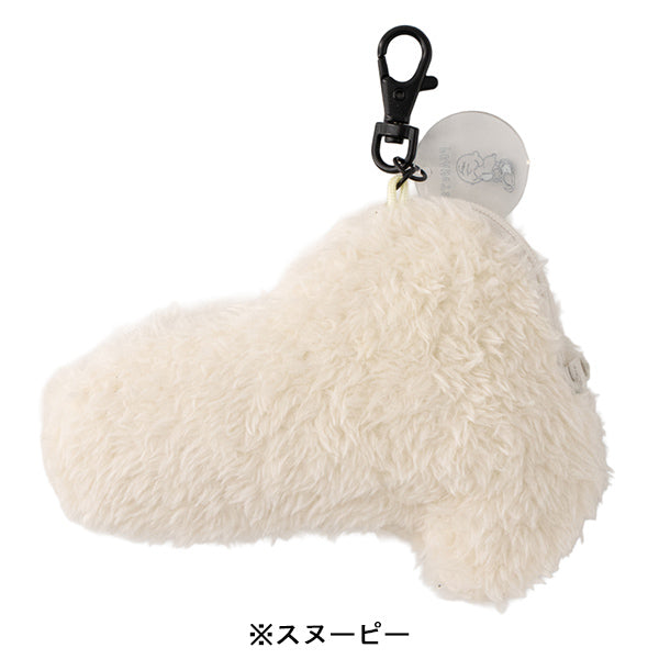 スヌーピー フェイスポーチ (monokuro mate)