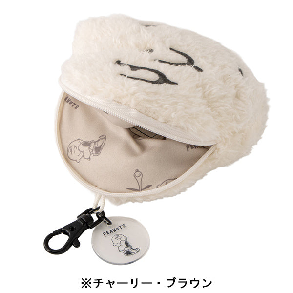 スヌーピー フェイスポーチ (monokuro mate)