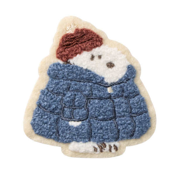 スヌーピー サガラステッカー (ぬくぬくほっこりウィンター)