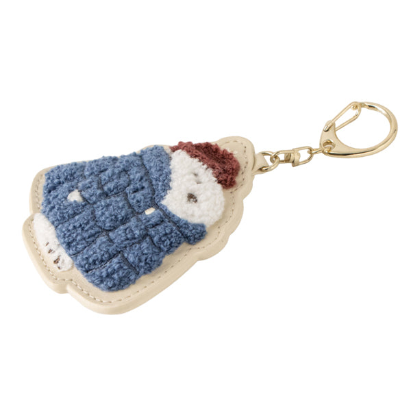 スヌーピー サガラキーホルダー (ぬくぬくほっこりウィンター)