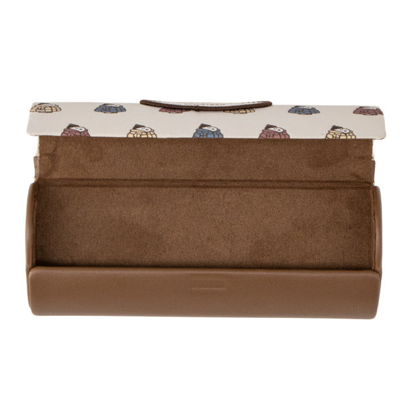 スヌーピー メガネケース (チラシ／ぬくぬくほっこりウィンター)