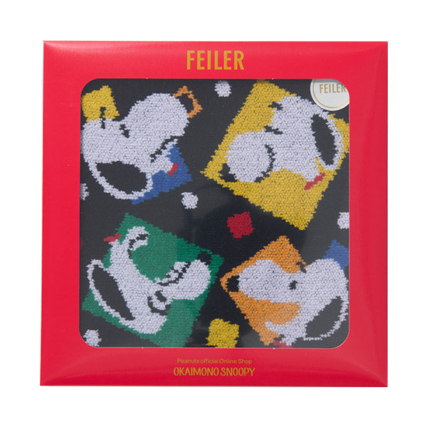 おかいものSNOOPY限定】※11月26日発売※FEILERハンカチ（ファニーフェイス）
