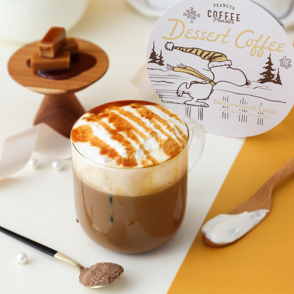 スヌーピー デザートコーヒー (バタースコッチラテ)