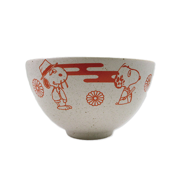 スヌーピー 和風茶碗 (Happy New Year)