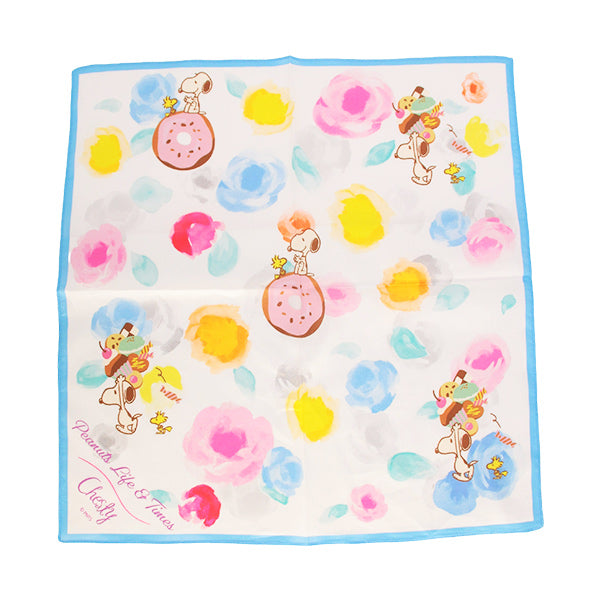 Peanuts LIFE&TIMESオリジナル「Chesty」コラボレーションハンカチ （ブルー）