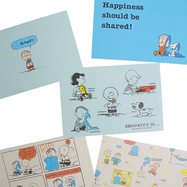 Peanuts LIFE&TIMESオリジナル アートカード（5枚セット）