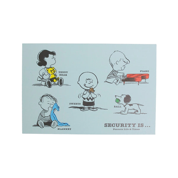 Peanuts LIFE&TIMESオリジナル アートカード（5枚セット）