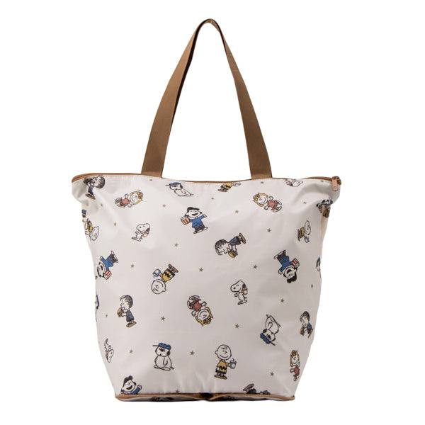 スヌーピー Wスペース保冷サポートエコバッグ (YUMMY FUN FUN)