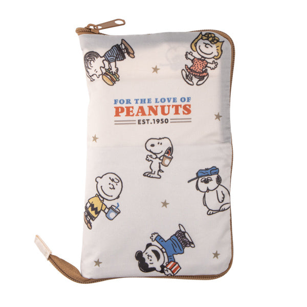 スヌーピー Wスペース保冷サポートエコバッグ (YUMMY FUN FUN)