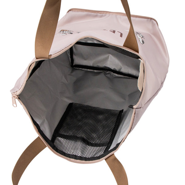 スヌーピー Wスペース保冷サポートエコバッグ (てくてく ピーナッツ)