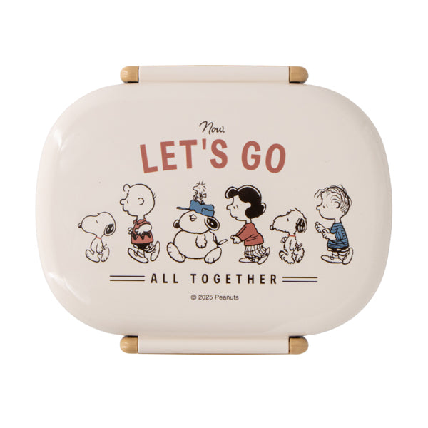 スヌーピー 1段ランチボックス 360mL (てくてくピーナッツ)