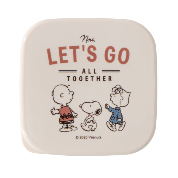スヌーピー 入れ子ランチボックス (てくてくピーナッツ)