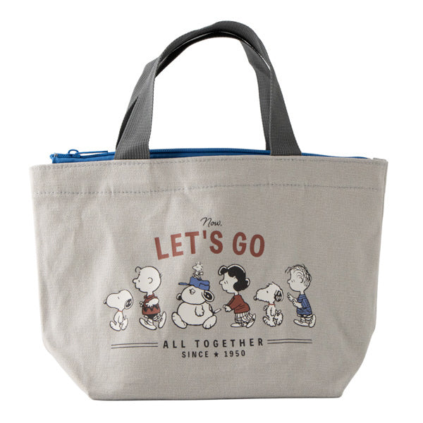 BAGGU ランチバック フローラルスヌーピー スヌーピー PEANUTS ランチバッグ(ランチバッグ): 通常| プラザ
