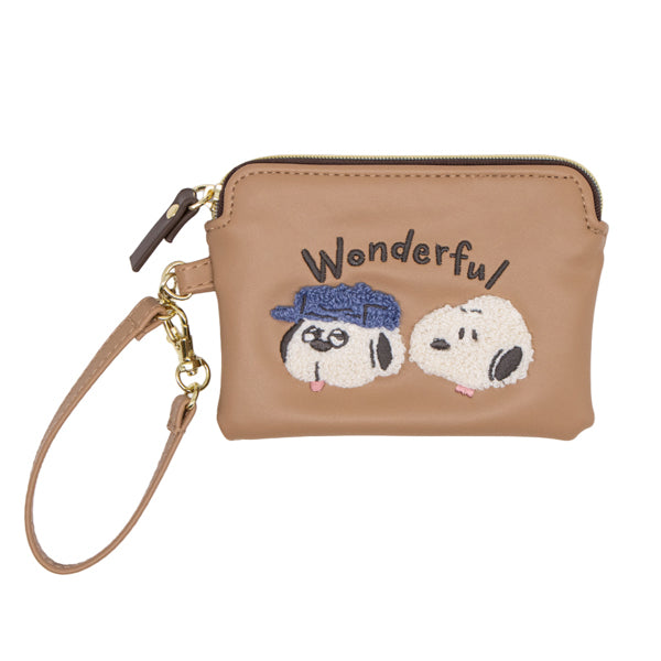 スヌーピー 小物入れパスケース (WONDERFUL BROTHERS)