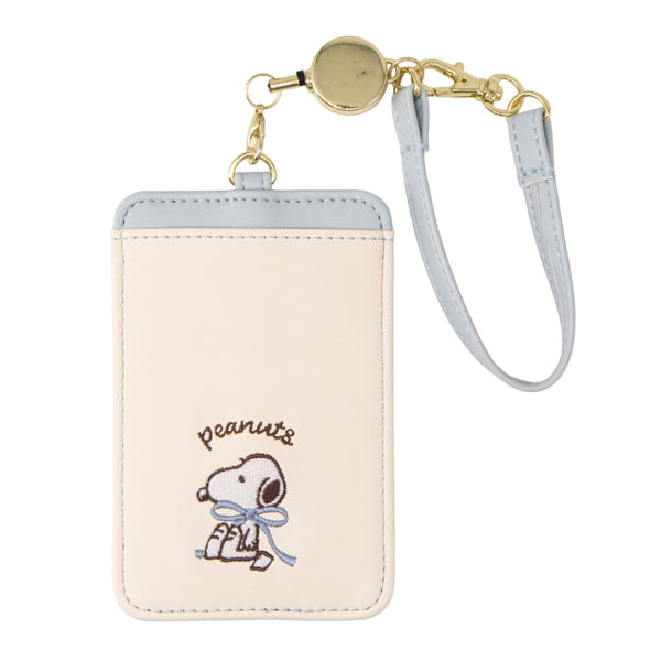 スヌーピー シングルパスケース (Ribbon mood)