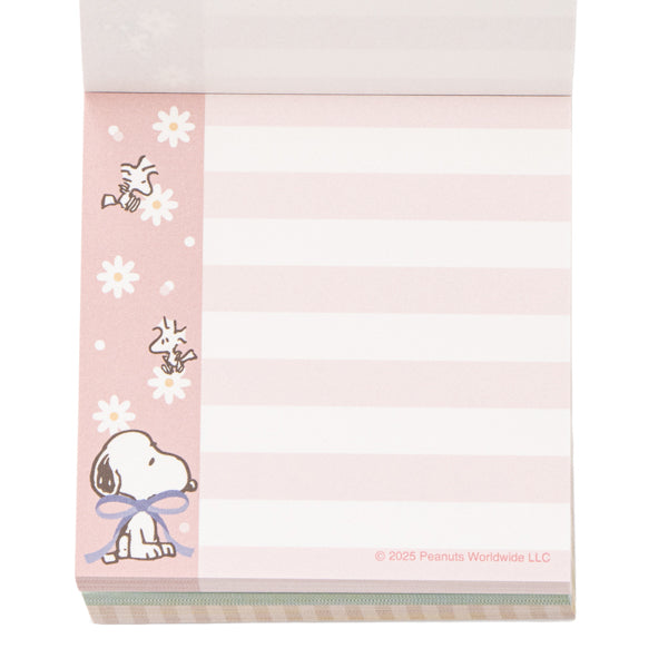 スヌーピー ブロックメモ (Ribbon mood)