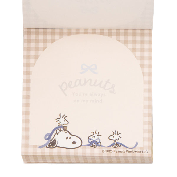 スヌーピー ブロックメモ (Ribbon mood)