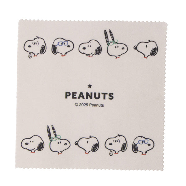 新品PEANUTSメガネケース＆メガネ拭き&度付きメガネ　3点セット メガネケース 通販メガネケース おしゃれ 大人 かわいい キャラクター