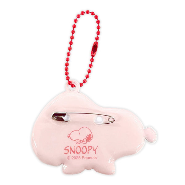 スヌーピー トレーディングネームバッジキーホルダー