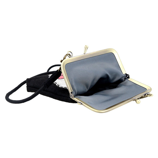 スヌーピー ゴブラン織 マルチショルダーポーチ がま口 (フレーム／NewLifeCollection)