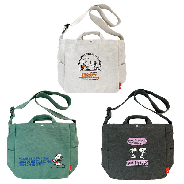 PEANUTS ROOTOTE ミディアム2wayバッグ  (0X／リサイクルコットン)