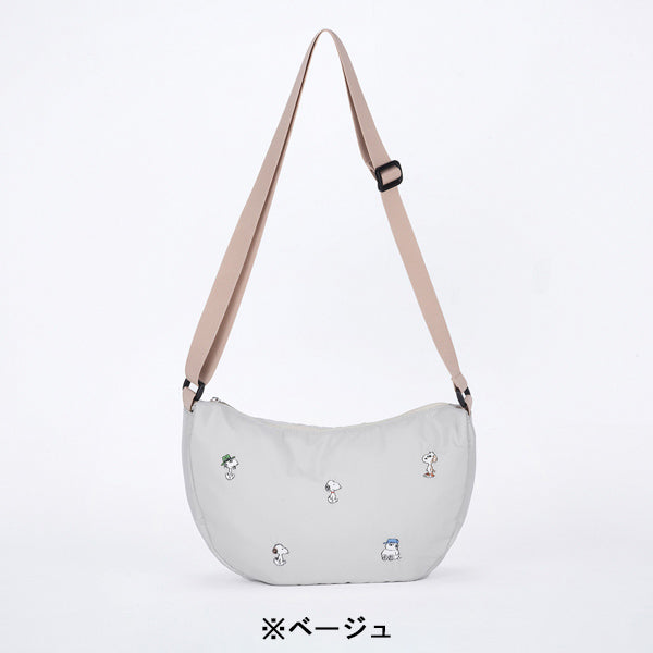 スヌーピー SOLEIL ポケッタブルショルダー