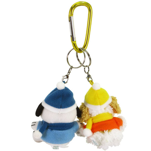 スヌーピー カラビナ付きダブルマスコット オラフ＆アンディ (ブラザー