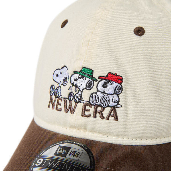 PEANUTS NEW ERA キャップ（920 PEANUTS SNOOPY WITH BRO CHR WAL）