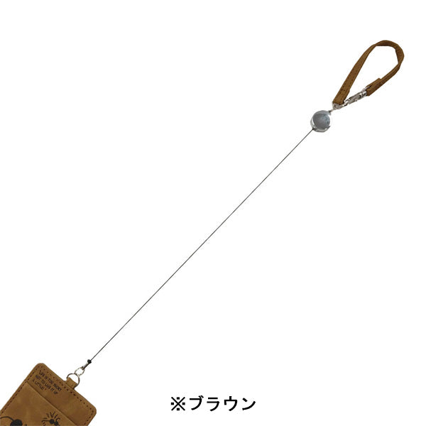 スヌーピー フェイクレザーパスケース (ジョー・クール)