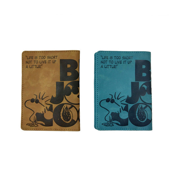 スヌーピー フェイクレザーパスポートカバー (ジョー・クール)