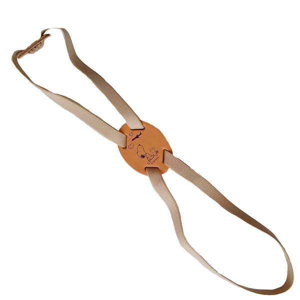 スヌーピー バッグ固定バンド (モカ／飛行機)