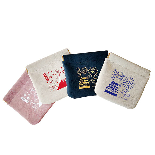 スヌーピー ばね口ミニポーチ