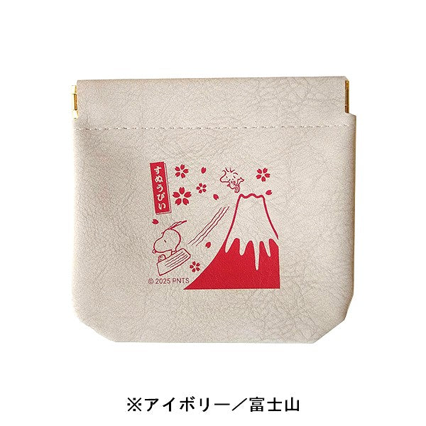 スヌーピー ばね口ミニポーチ
