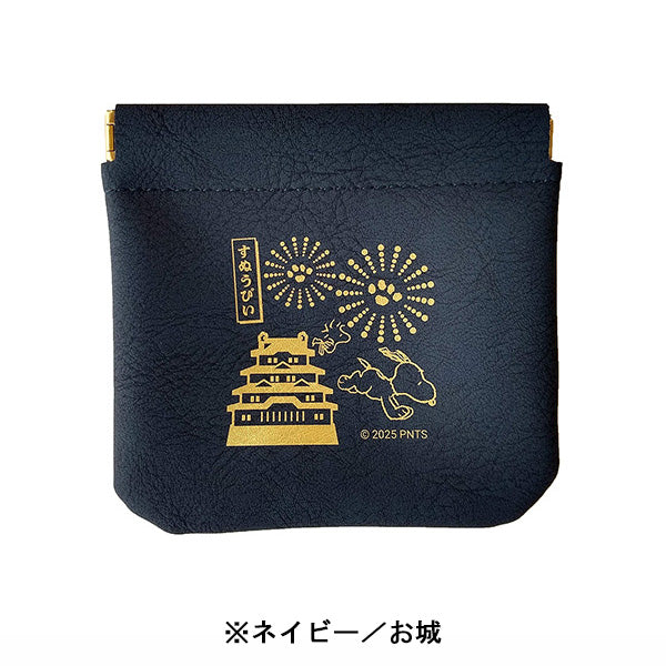スヌーピー ばね口ミニポーチ