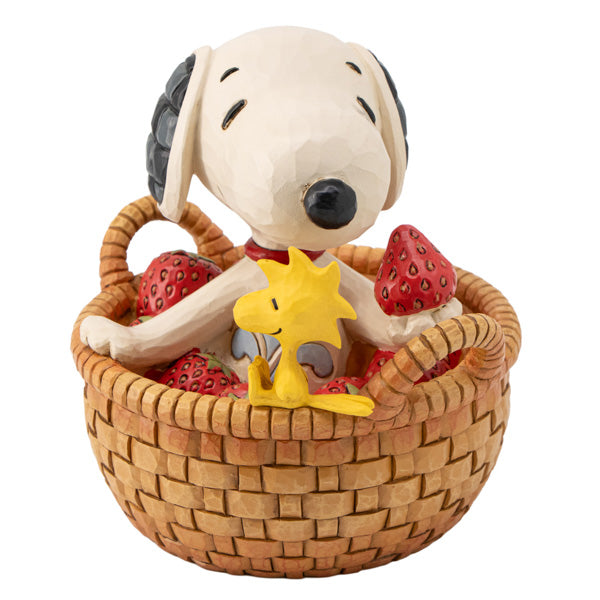 PEANUTS JIM SHORE フィギュア Berry Best Buds