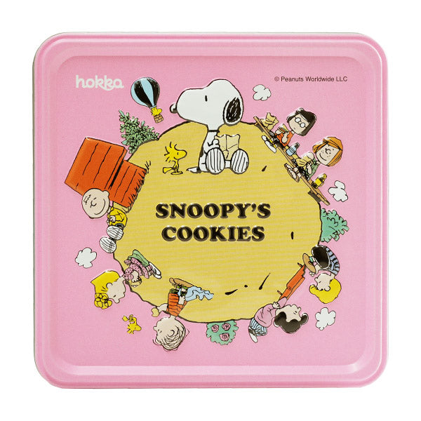 スヌーピー エンボス缶 メープル