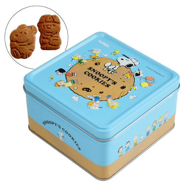 スヌーピー エンボス缶 チョコチップ