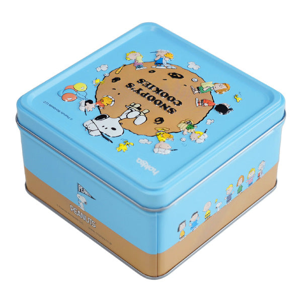 スヌーピー エンボス缶 チョコチップ