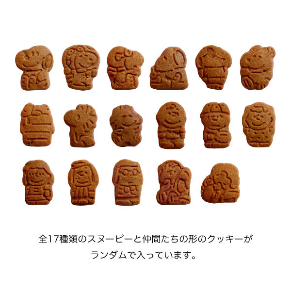 スヌーピー エンボス缶 チョコチップ