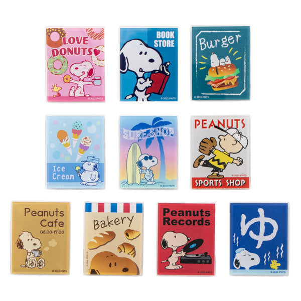 スヌーピー トレーディング アクリルマグネット (SHOP DESIGN series)