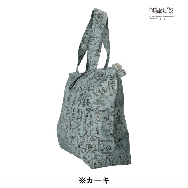 スヌーピー 折りたたみトートバッグ (L)
