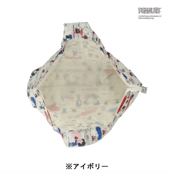 スヌーピー 折りたたみトートバッグ (L)