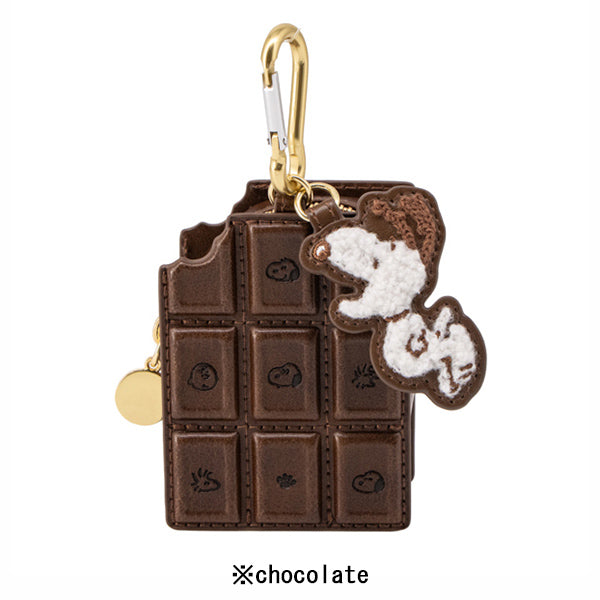 スヌーピー ダイカットポーチ (Chocolate Series)