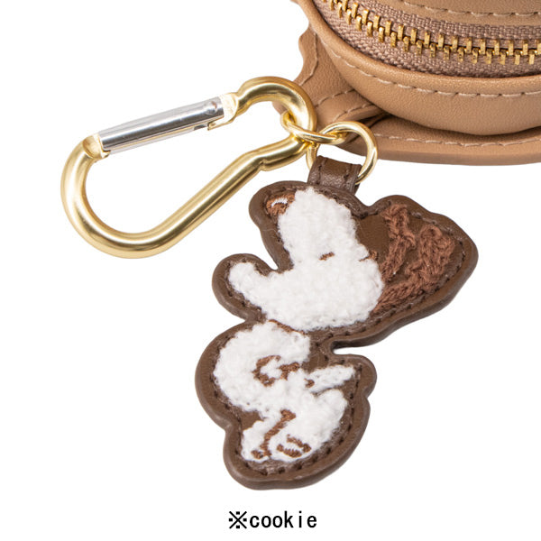 スヌーピー ダイカットポーチ (Chocolate Series)