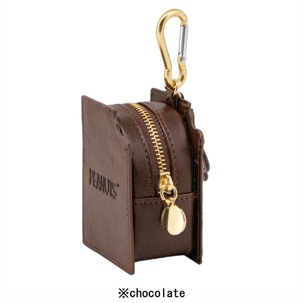 スヌーピー ダイカットポーチ (Chocolate Series)
