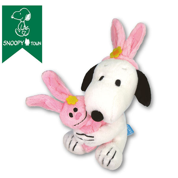 スヌーピー ラビットカチューシャぬいぐるみ (ホワイト／Let’s party with Bunnies!)
