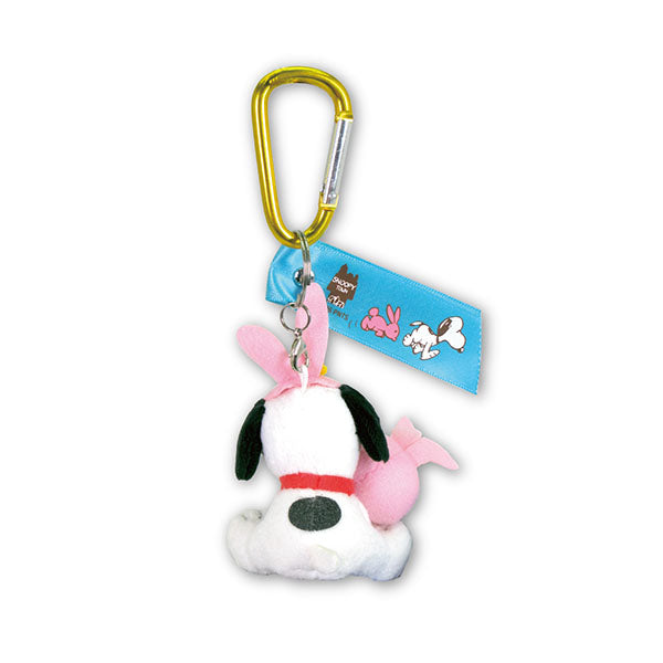 スヌーピー カラビナ付きマスコット ラビットカチューシャ (ホワイト／Let’s party with Bunnies!)
