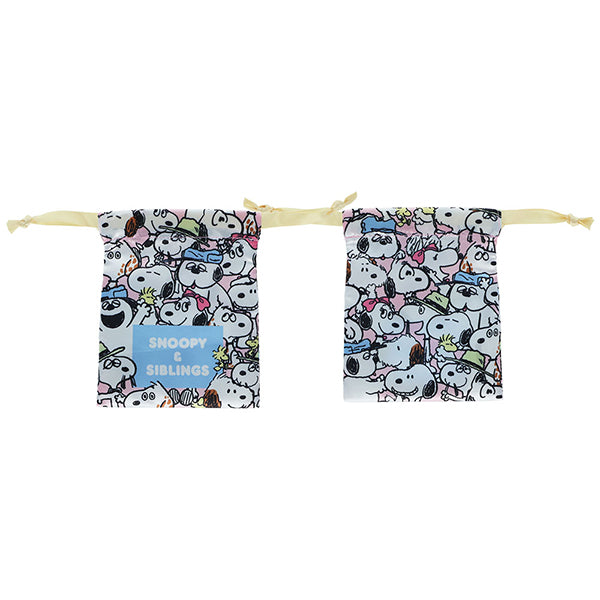 スヌーピー ミニ巾着 (SNOOPY&SIBLINGS)