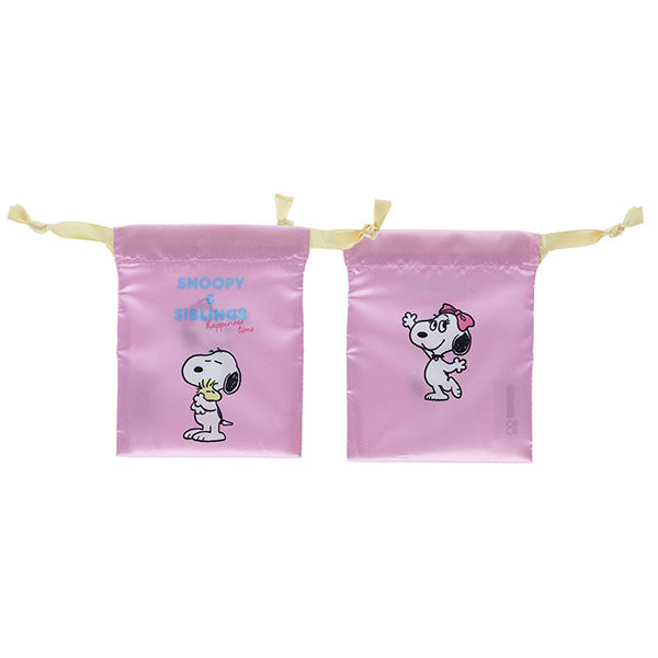 スヌーピー ミニ巾着 (SNOOPY&SIBLINGS)